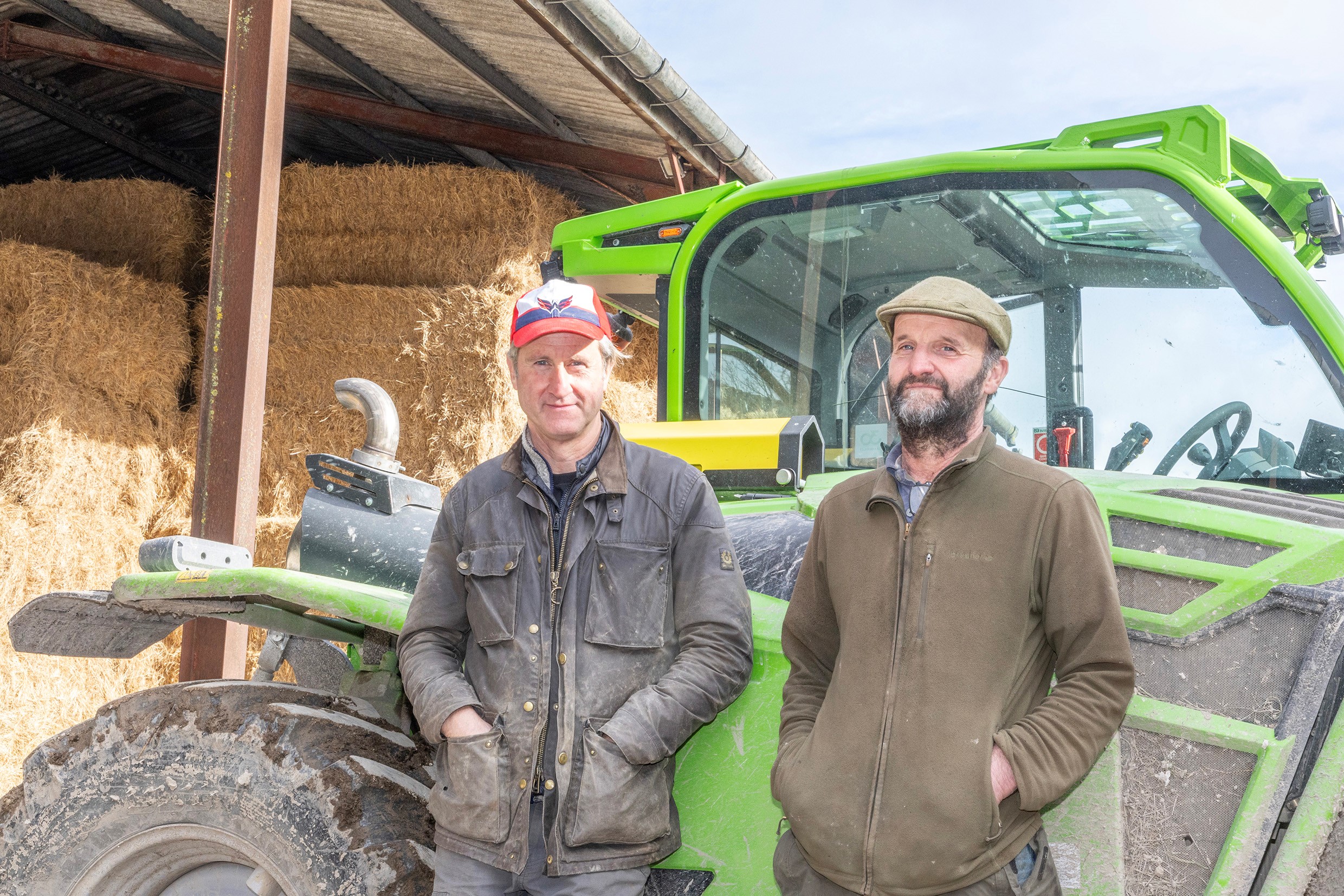 Tony Ruane on his Merlo Multifarmer