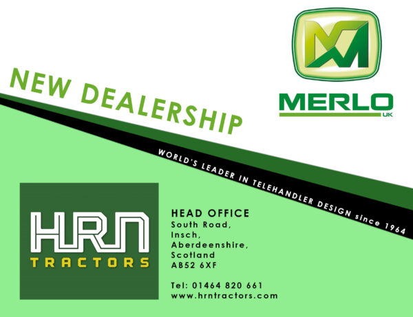 Merlo UK Adds HRN Tractors To Its Dealer Network