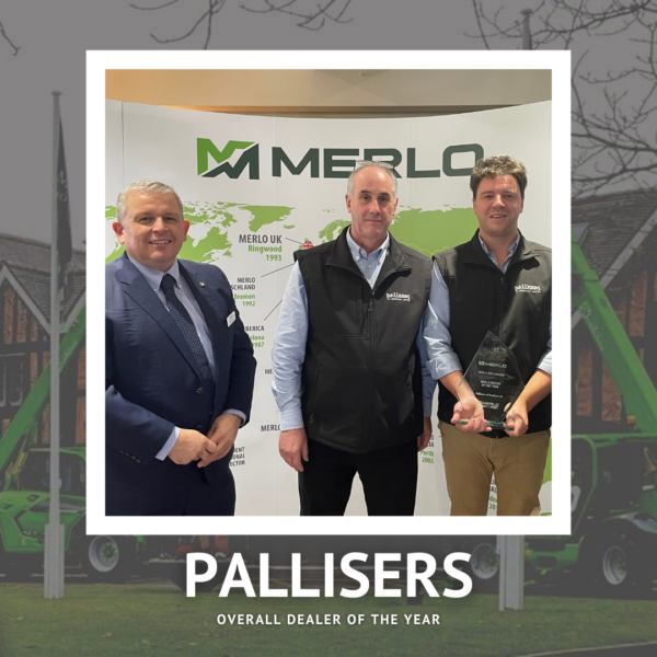 Pallisers, Merlo UK's Overall Dealer of the Year